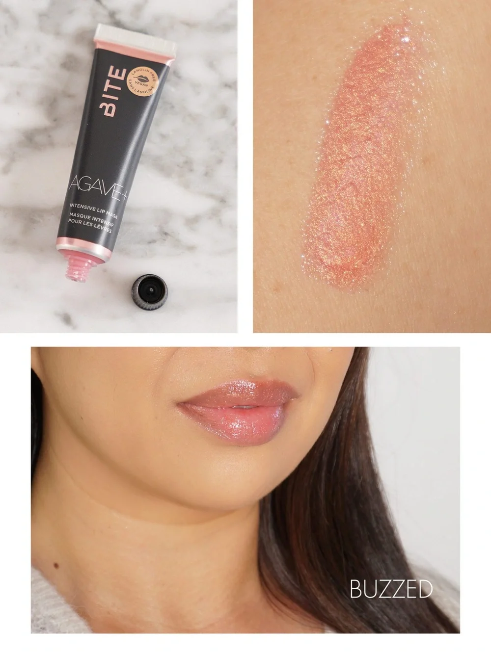 Bite Beauty Agave Intensive Lip Mask in Buzzed 15g